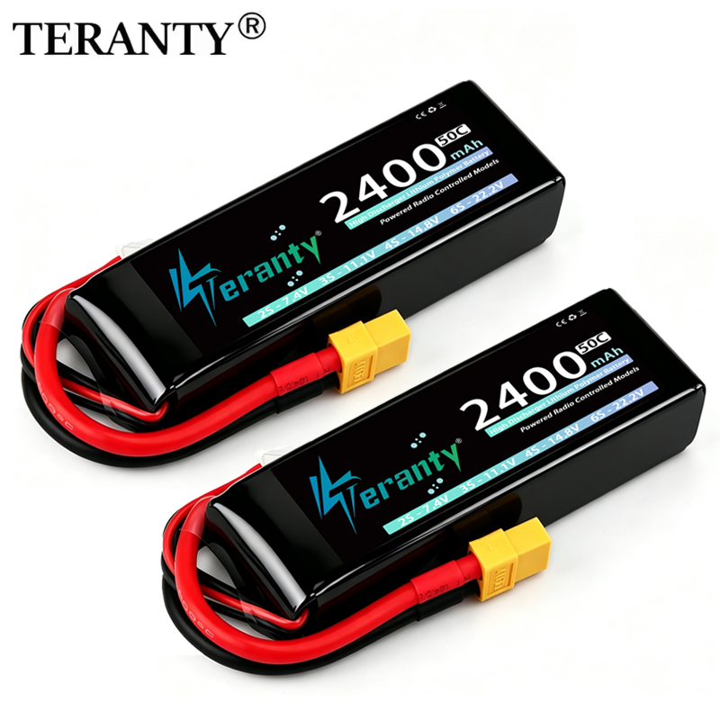 Drone Battery 3S - TERANTY 3S 2200/2400/2600mAh Lipo Batterij 11.1V
