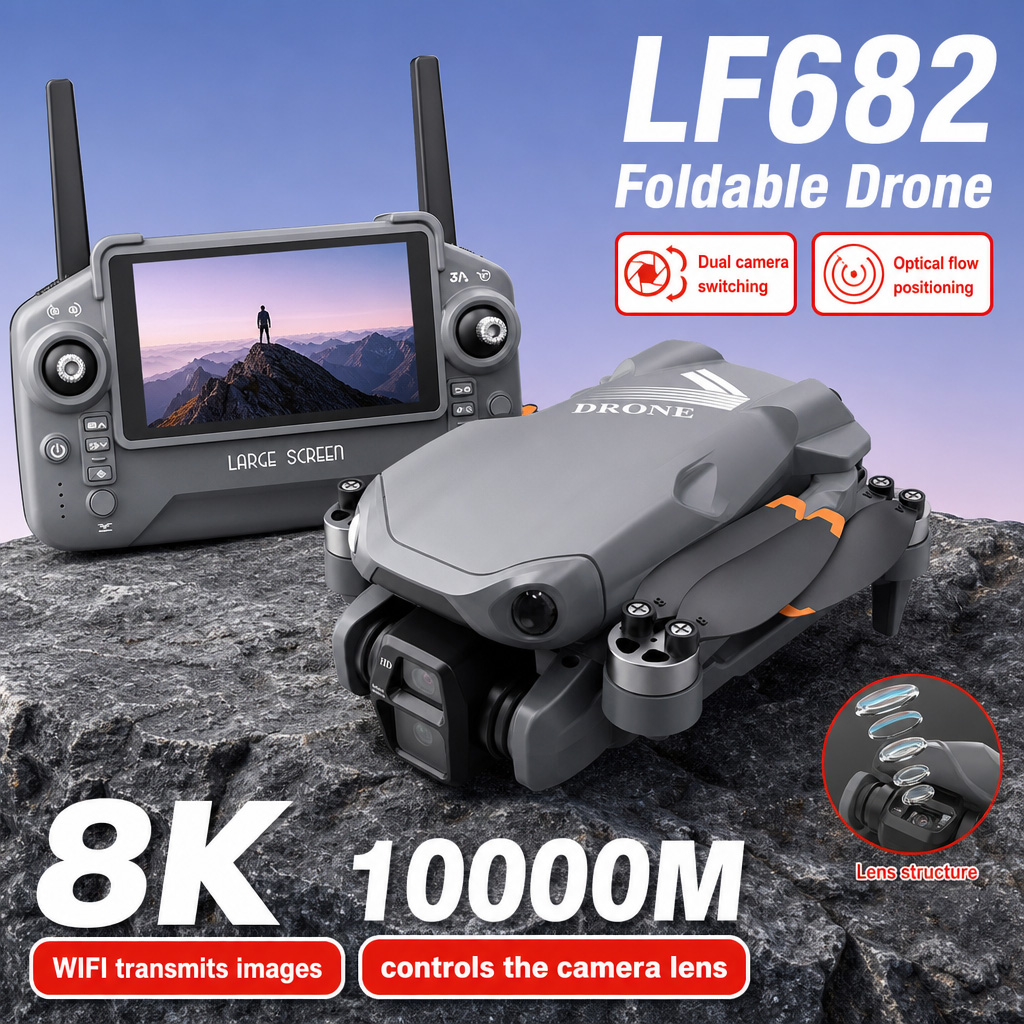 Drone Battery Smart - Luchtfoto LF682 Drone 8K HD Dubbele