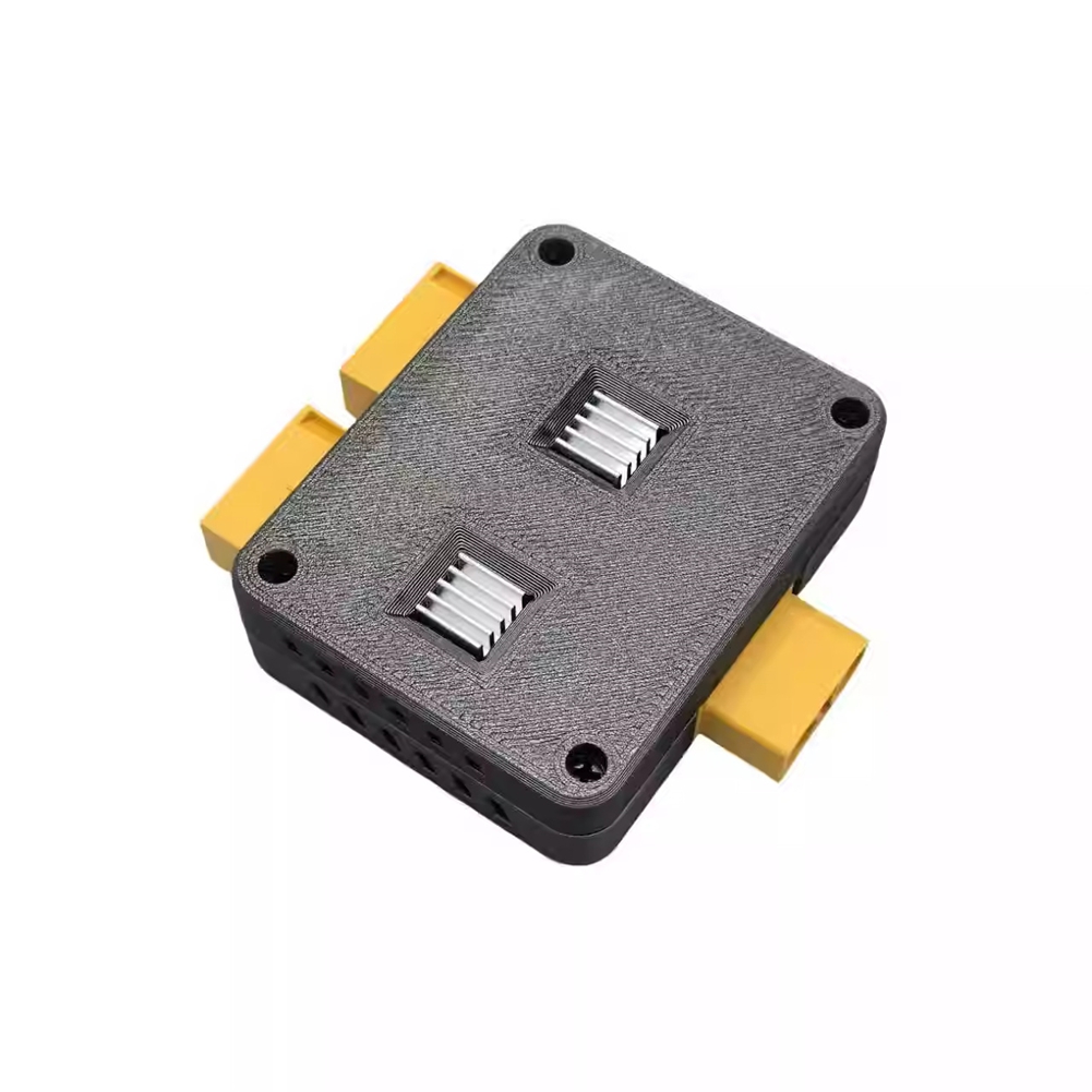 Drone Battery Parallel Board - Batterijuitbreidingsmodule Tweekanaalsdiode Automatisch schakelende parallelmodule XT90-poort