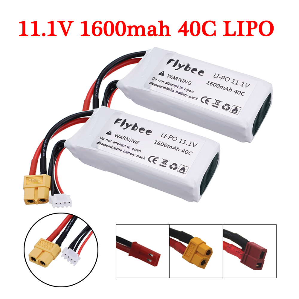 Drone Battery 3S - 2 Stuks Hoge Rate 40C 11.1V