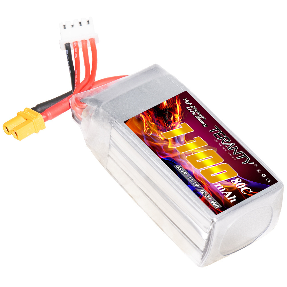 TERANTY 3S 11.1V 1100mAh 80C/1 - Drone Battery 3S recensie en prijs