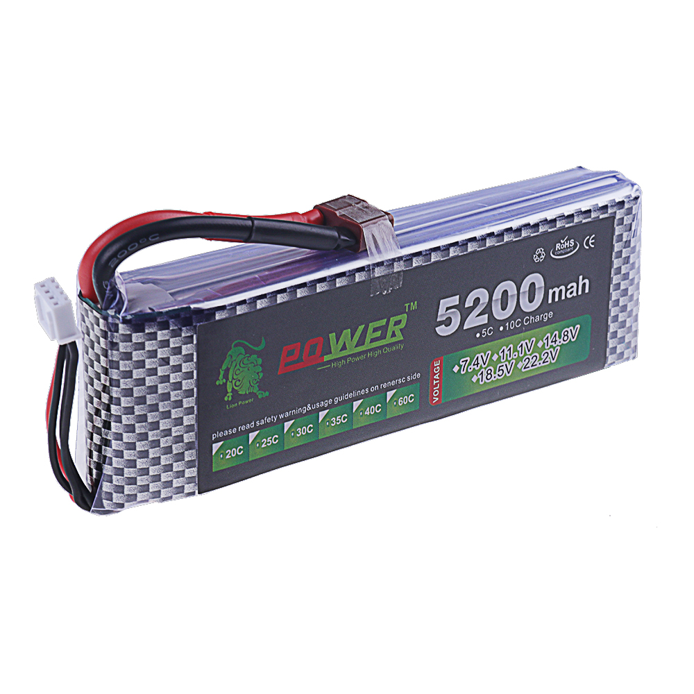 3S Lipo Batterij 11.1V 5200mah - Drone Battery 3S recensie en prijs