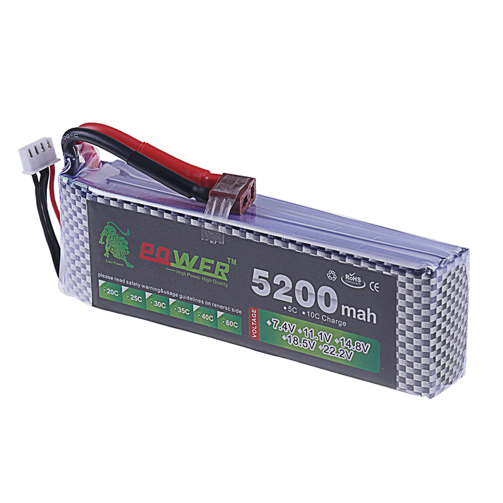 3S Lipo Batterij 11.1V 5200mah - Drone Battery 3S recensie en prijs